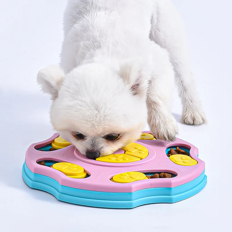 Comedero Puzzle Inteligente Antivoracidad Para Perros