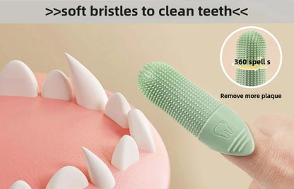 Cepillo Dental 360° para Perros y Gatos