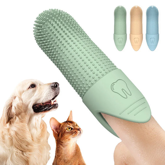 Cepillo Dental 360° para Perros y Gatos