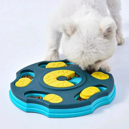 Comedero Puzzle Inteligente Antivoracidad Para Perros