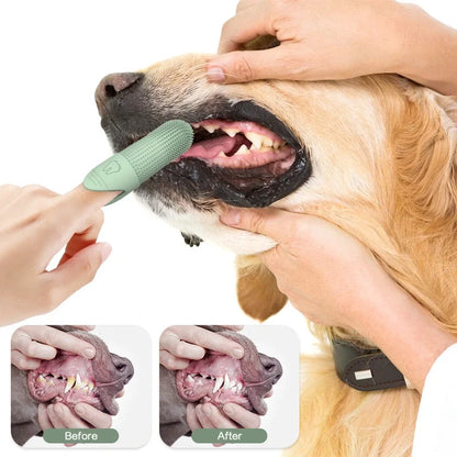 Cepillo Dental 360° para Perros y Gatos